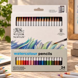 Matite Acquerellabili Winsor & Newton Studio Collection 24 Pezzi