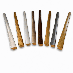 Aste per Cornici in Legno Sagomate e Metallizzate