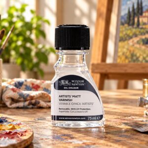 Vernice Opaca Artists Winsor & Newton 75ml | Protezione UV per Pittura ad Olio