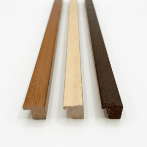 Aste da Cornice in Legno Opaco Effetto Naturale