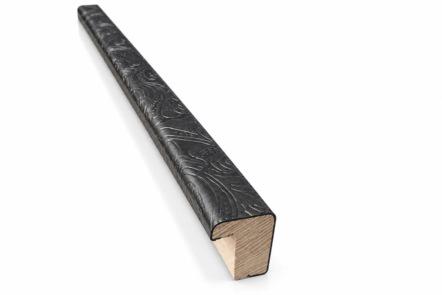 Aste per Cornici in Legno con Decoro Floreale - immagine 2