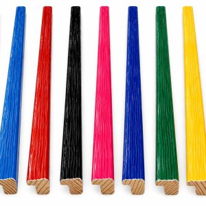 Aste per Cornici in Legno Materiche Colorate