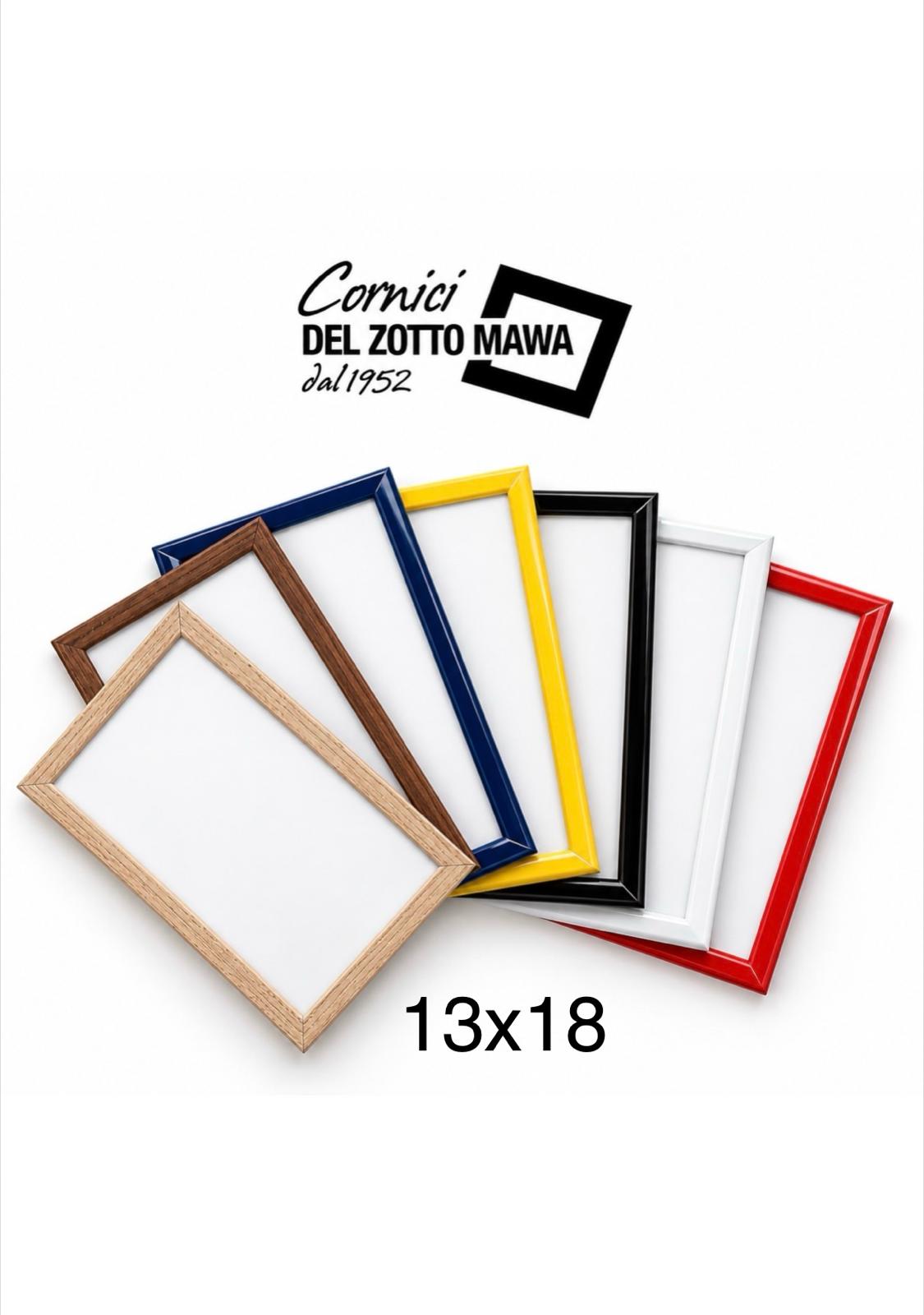 Cornici in Legno per Fotografie, Serigrafie e Stampe 13x18