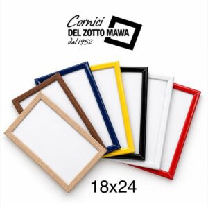 Cornici in Legno per Fotografie, Serigrafie e Stampe 18x24