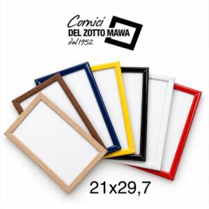 Cornici in Legno per Fotografie, Serigrafie e Stampe 21x29,7