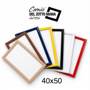 Cornici in Legno per Fotografie, Serigrafie e Stampe 40x50