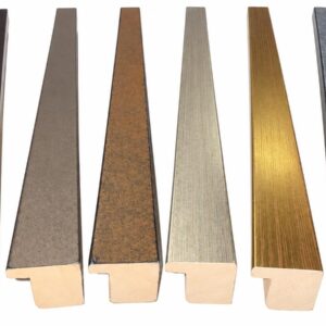 Aste per Cornici in Legno Metallizzate