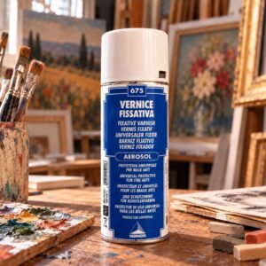 Vernice Fissativa Spray Maimeri 675 | Protettiva Universale 400ml